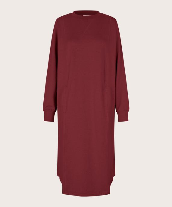 Nikoletta JERSEY Dress, Tawny Port