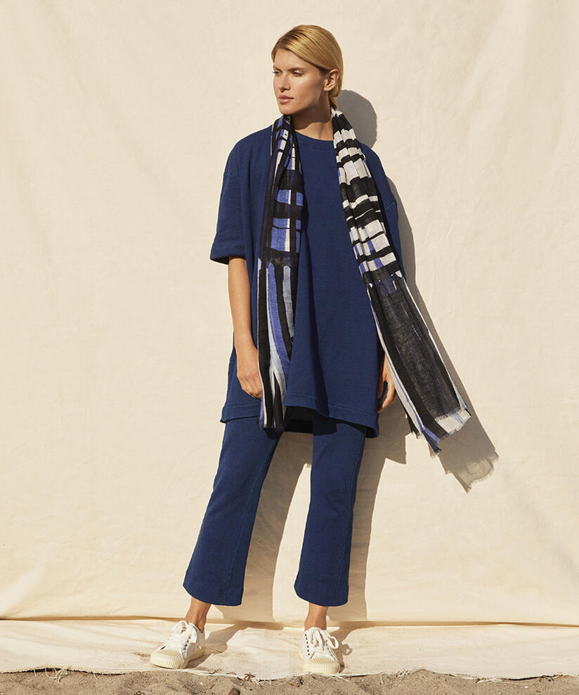 PABA JERSEY TROUSERS, Indigo