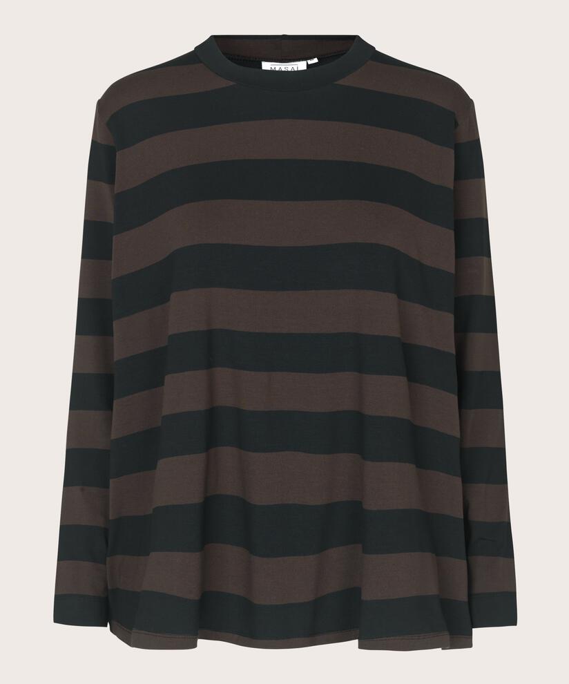 Bonala JERSEY Top, Coffee Bean