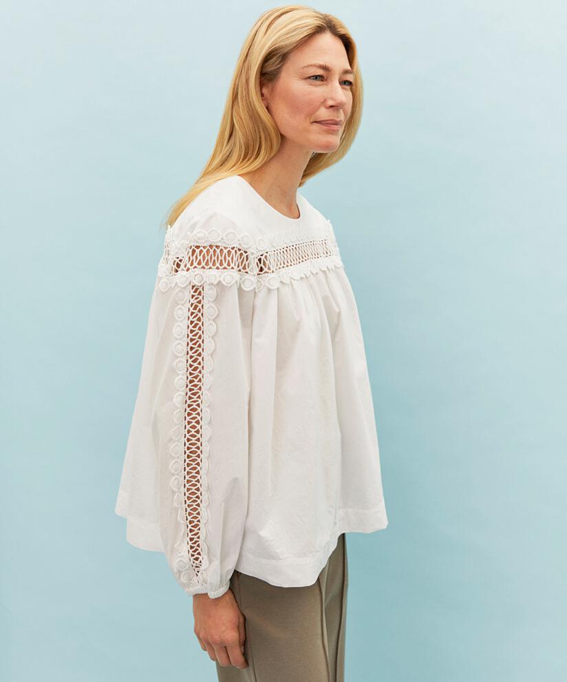 Dru Blouse, White