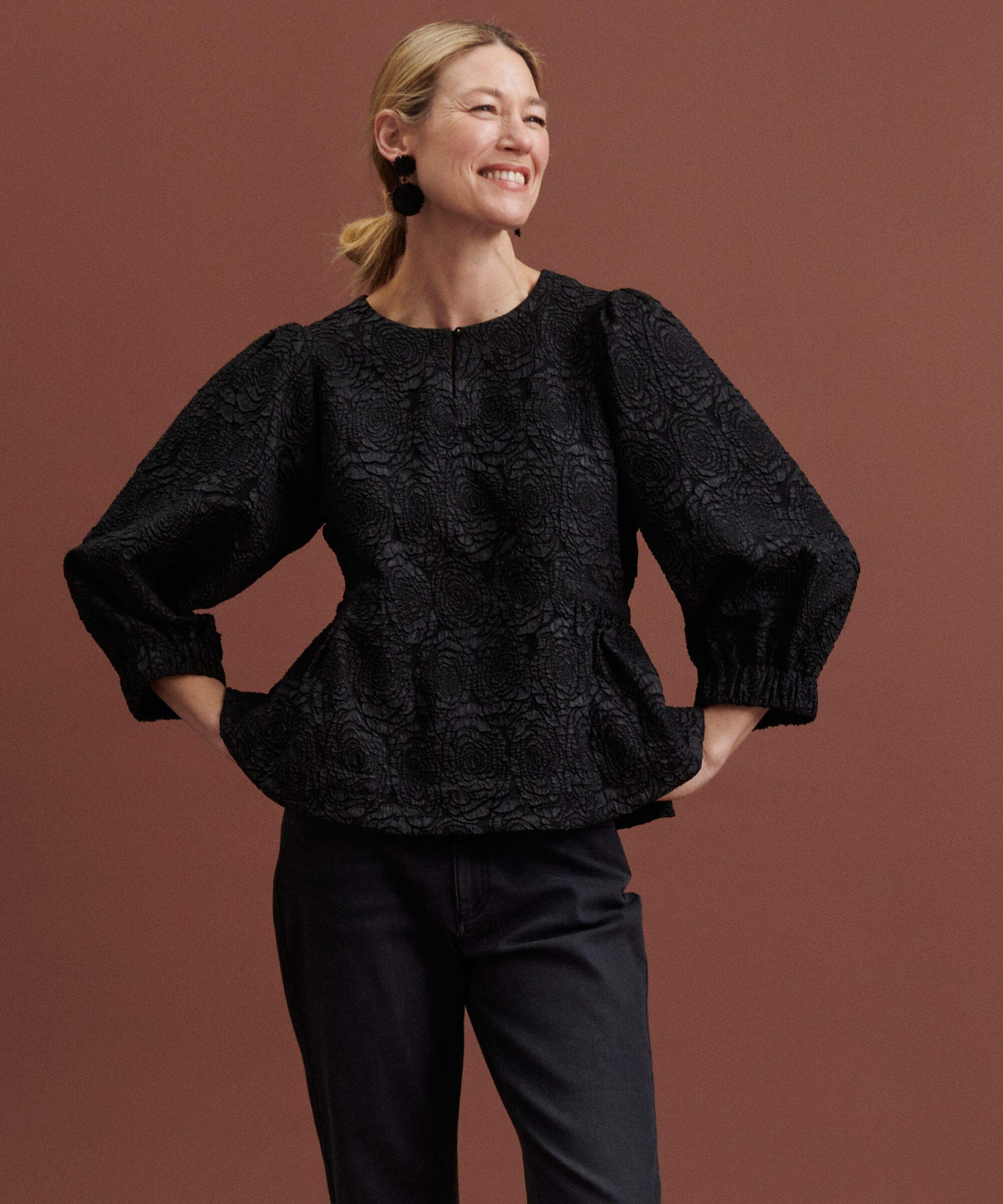 Bodalai Blouse, Black