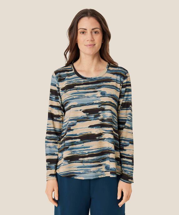 Badisna JERSEY Top, Blue Fog