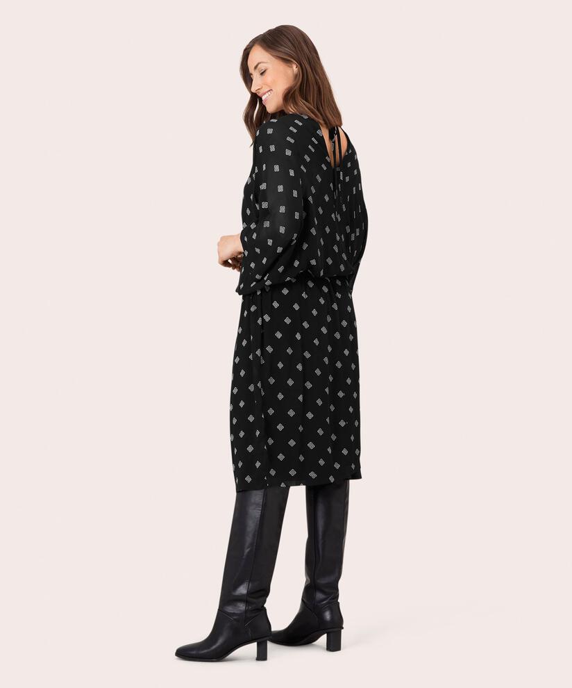 Noué Dress, Black