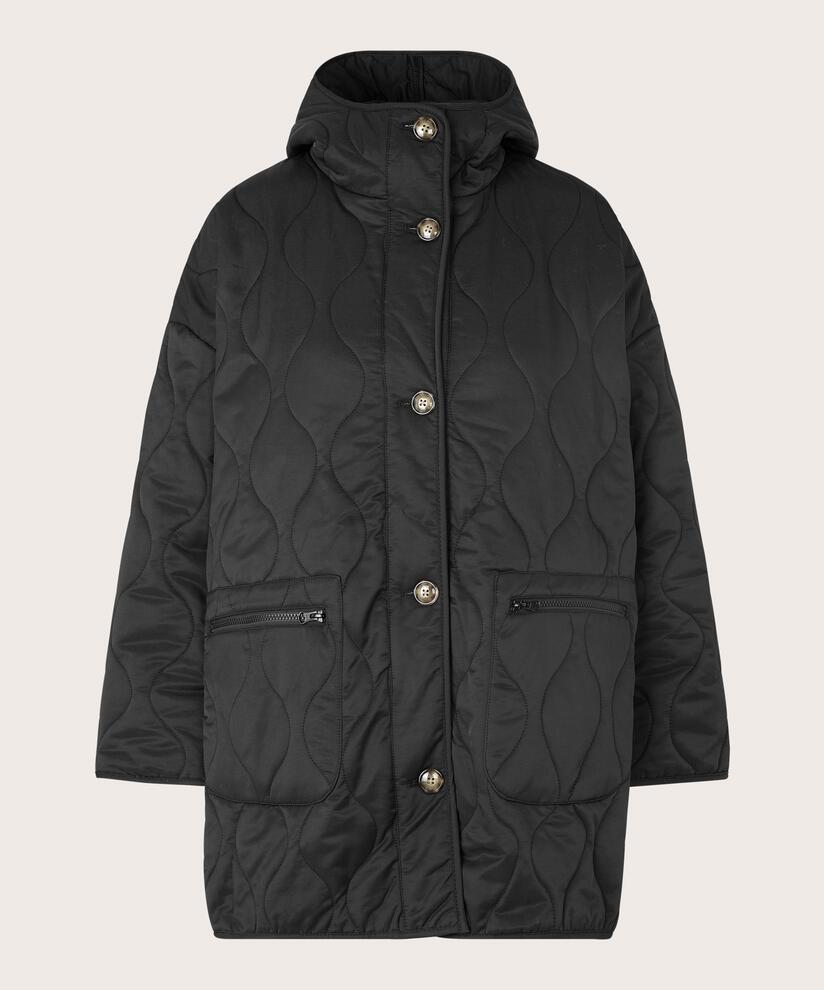 Tehila Coat, Black