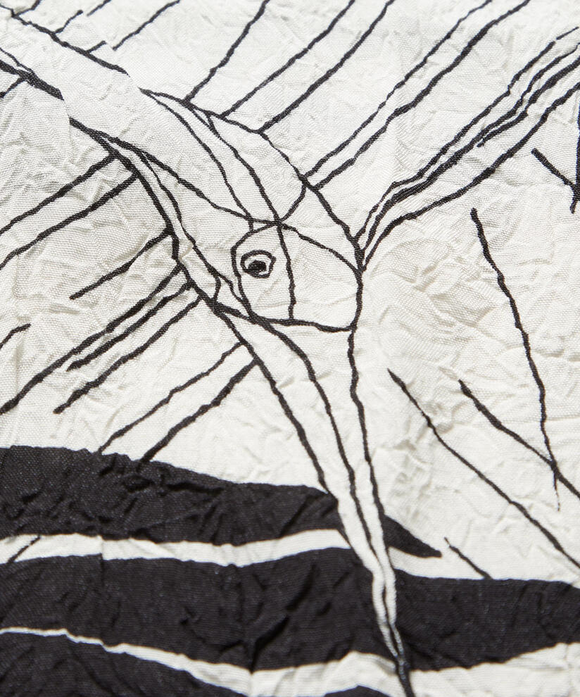 ALONG SCARF, Whitecap