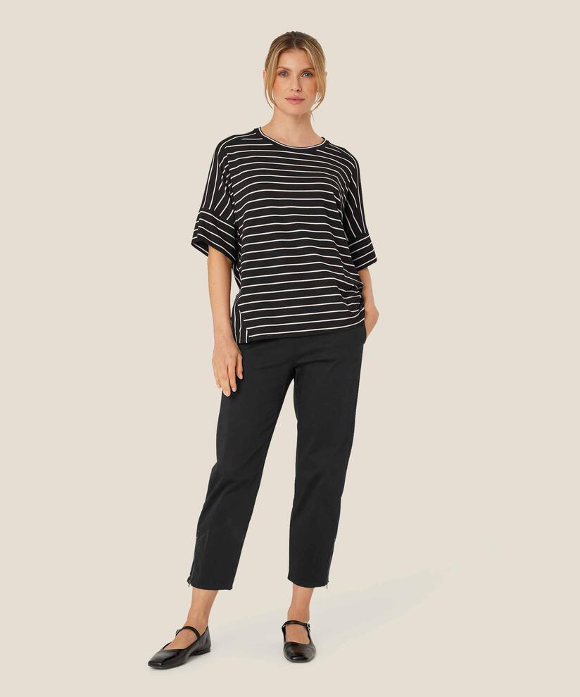 Birgitt JERSEY Top, Black