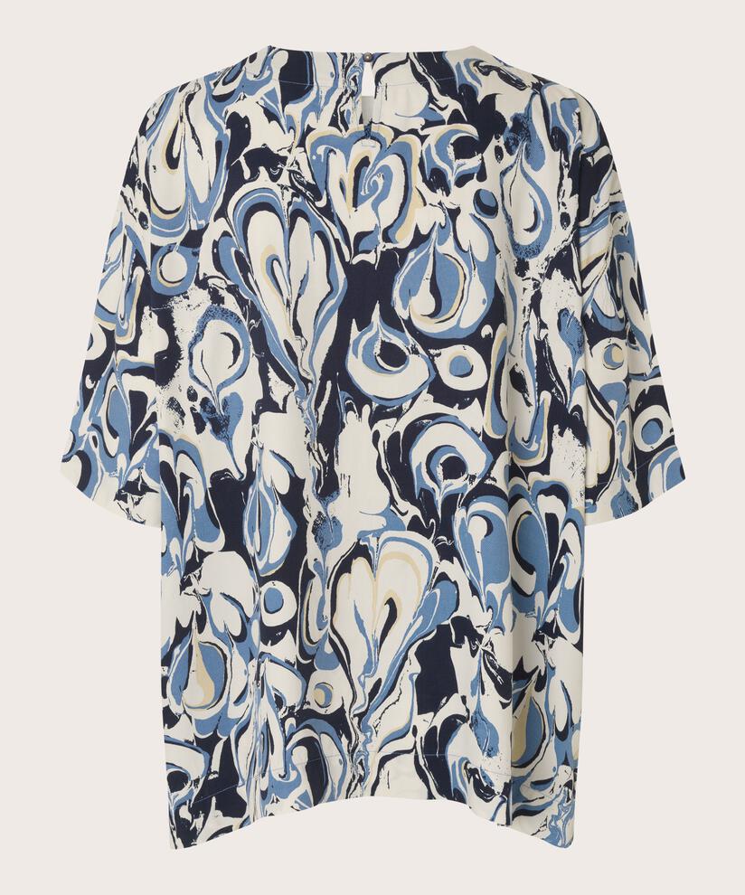 DEGANA BLOUSE, Quiet Harbor