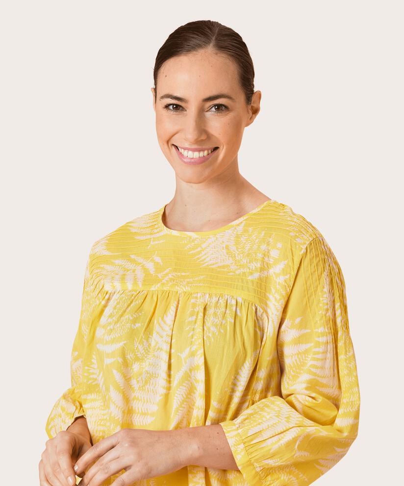 DONALDI BLOUSE, Celery