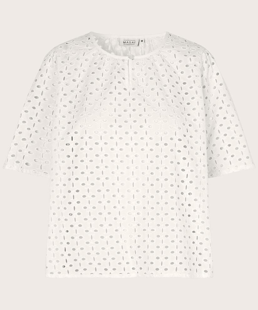 Doris Blouse, Cream