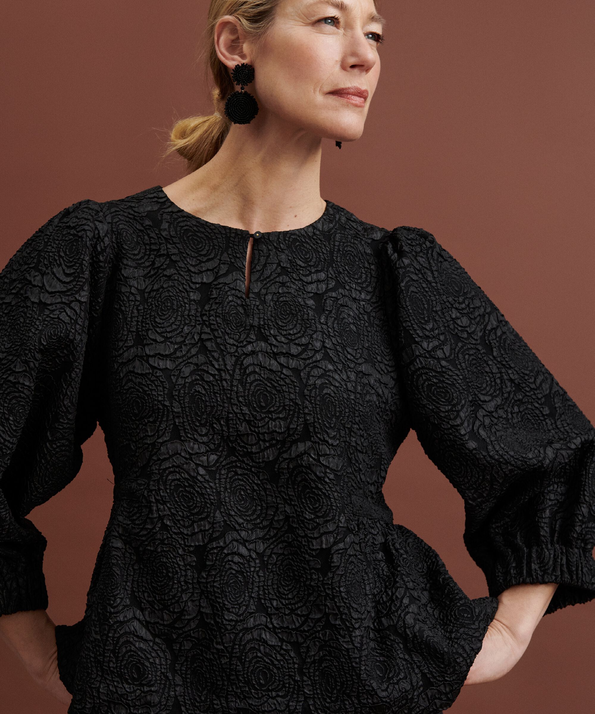Bodalai Blouse, Black