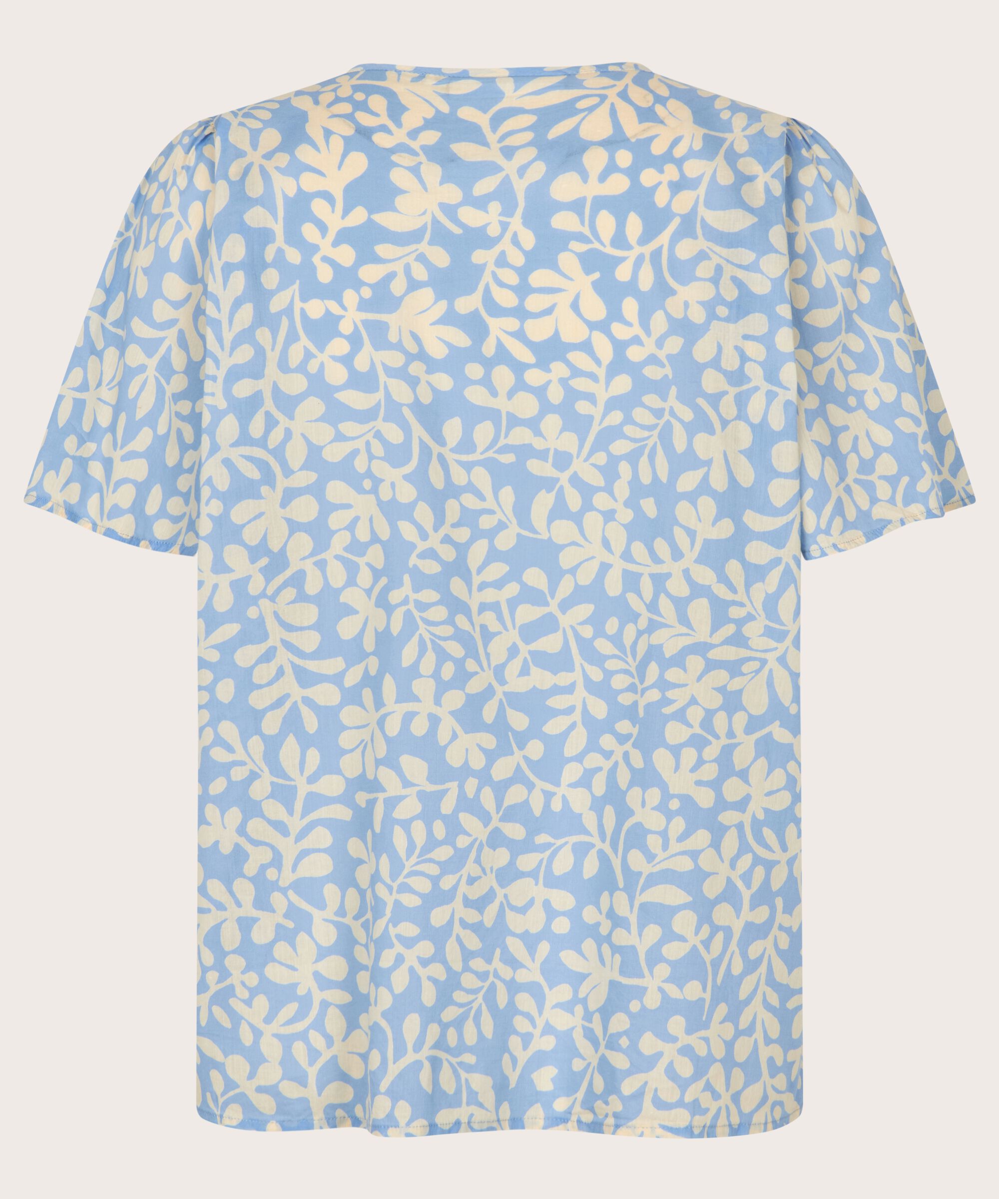 Delphia Blouse, Della Blue