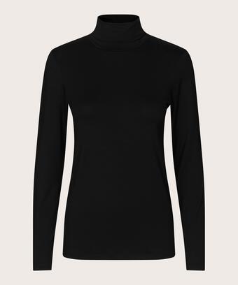 Brooklyn JERSEY Top, Black