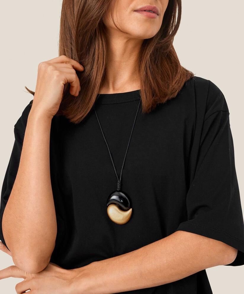 Ruffa Necklace, Gold
