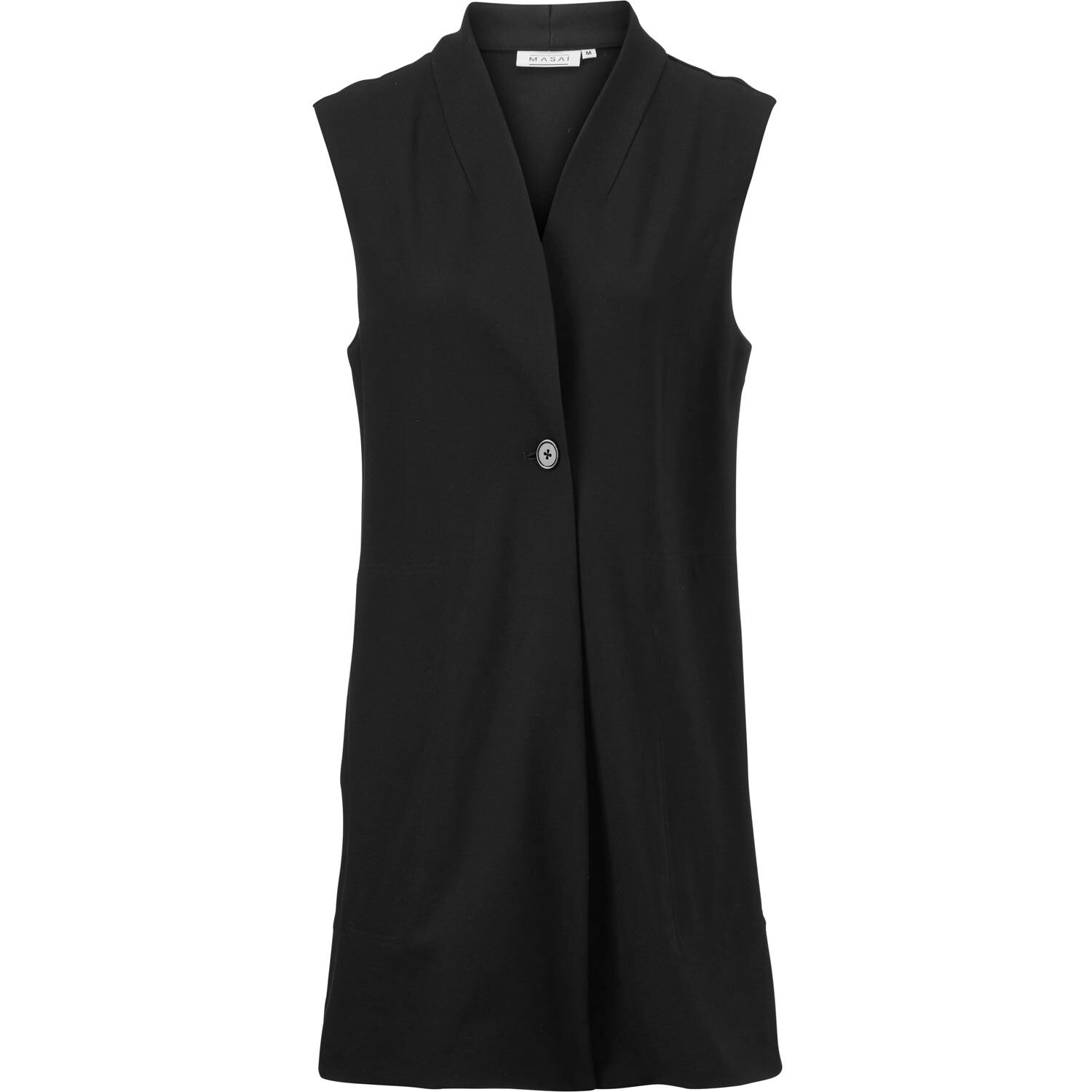 JORGINE VEST, Black