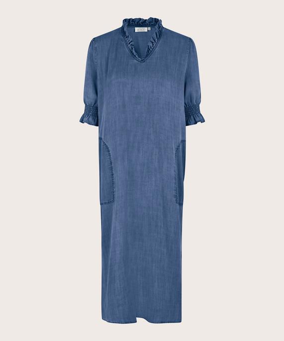 Nydelana Denim Dress, Washed denim