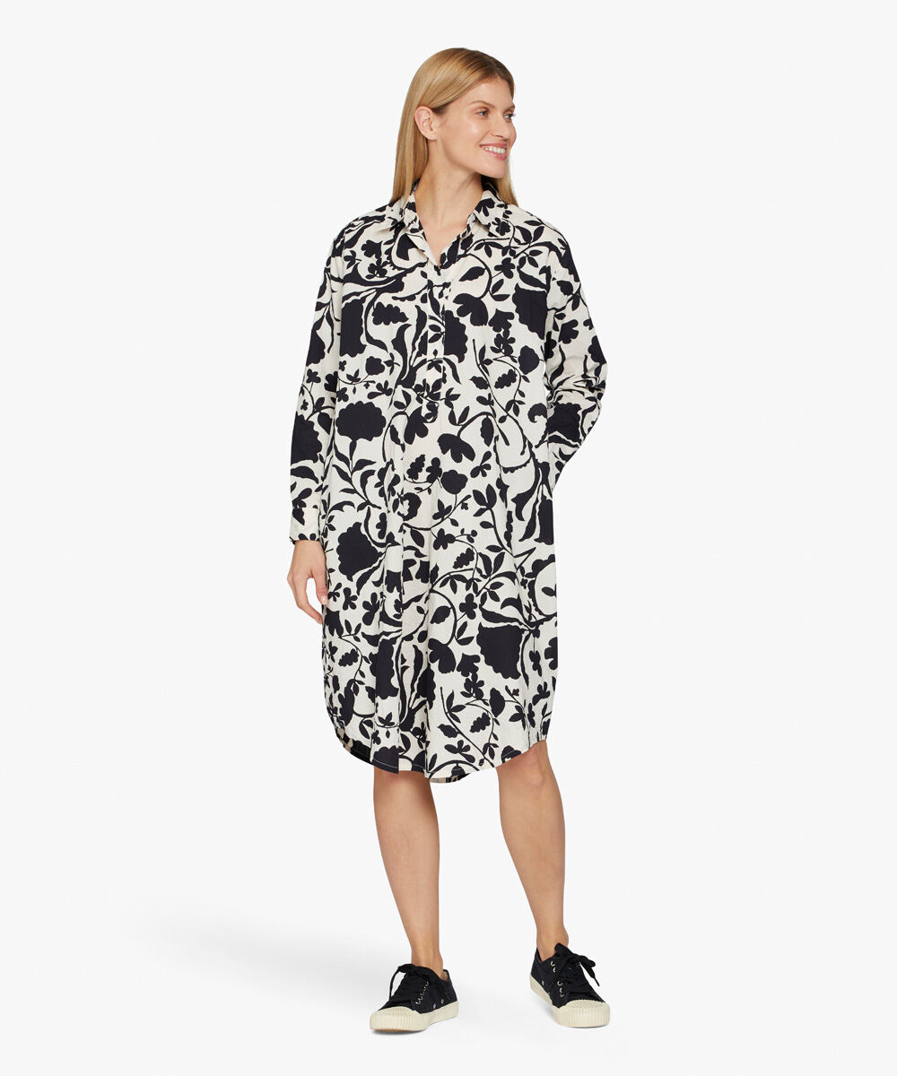 NEVA SHIRT DRESS, Whitecap