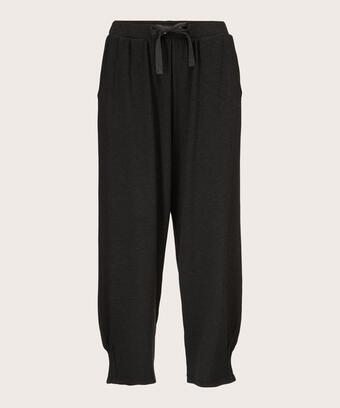 PERSINI JERSEY TROUSERS, D. Grey mel.