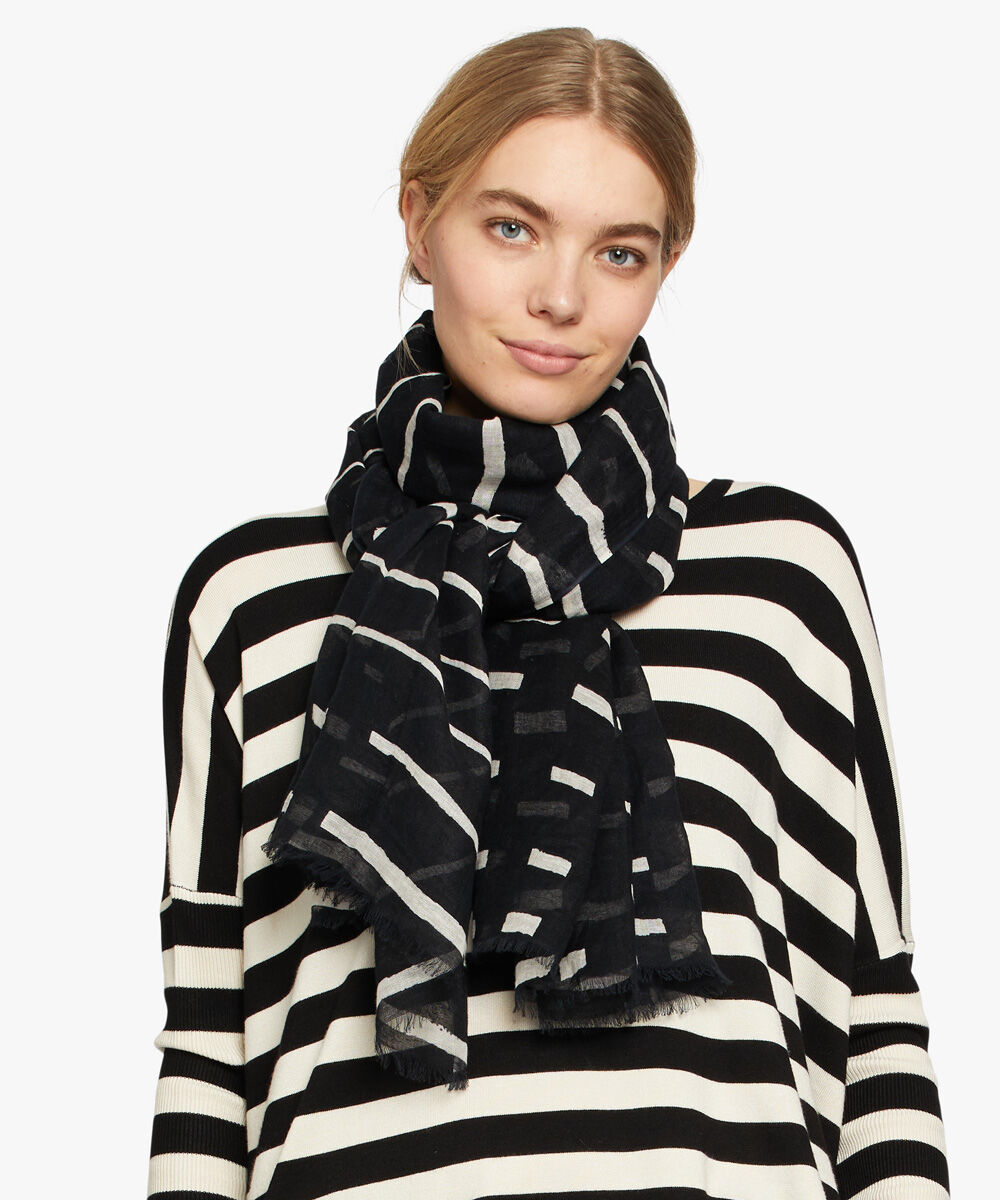 ABBELIN SCARF, Black