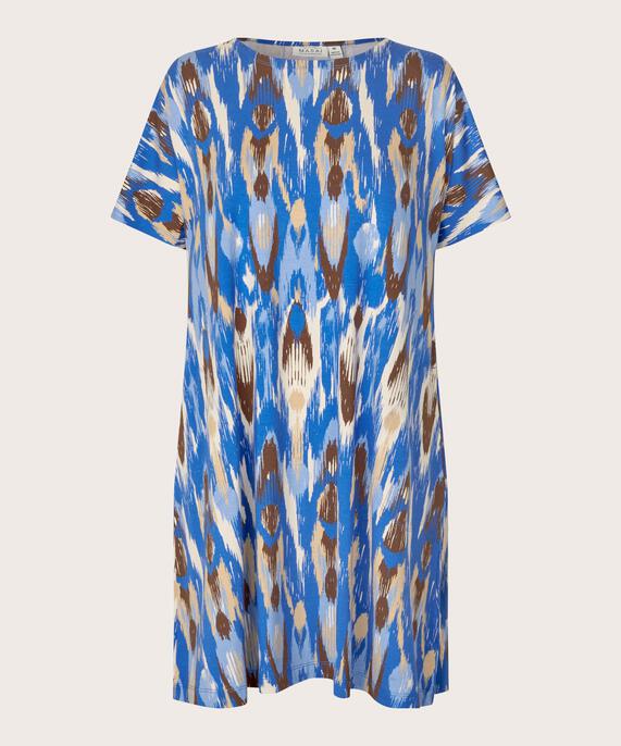 Gertie JERSEY Tunic, Nebulas Blue