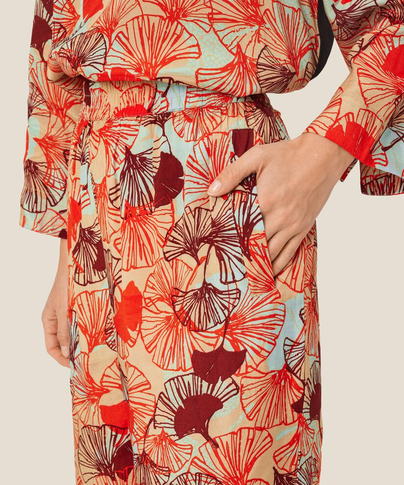 Peonos Trousers, Poinciana