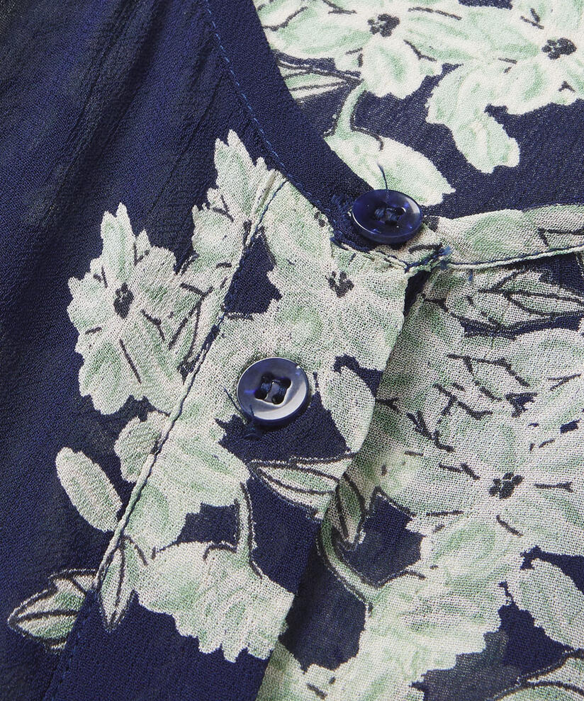 IESHA SHIRT, Medieval blue