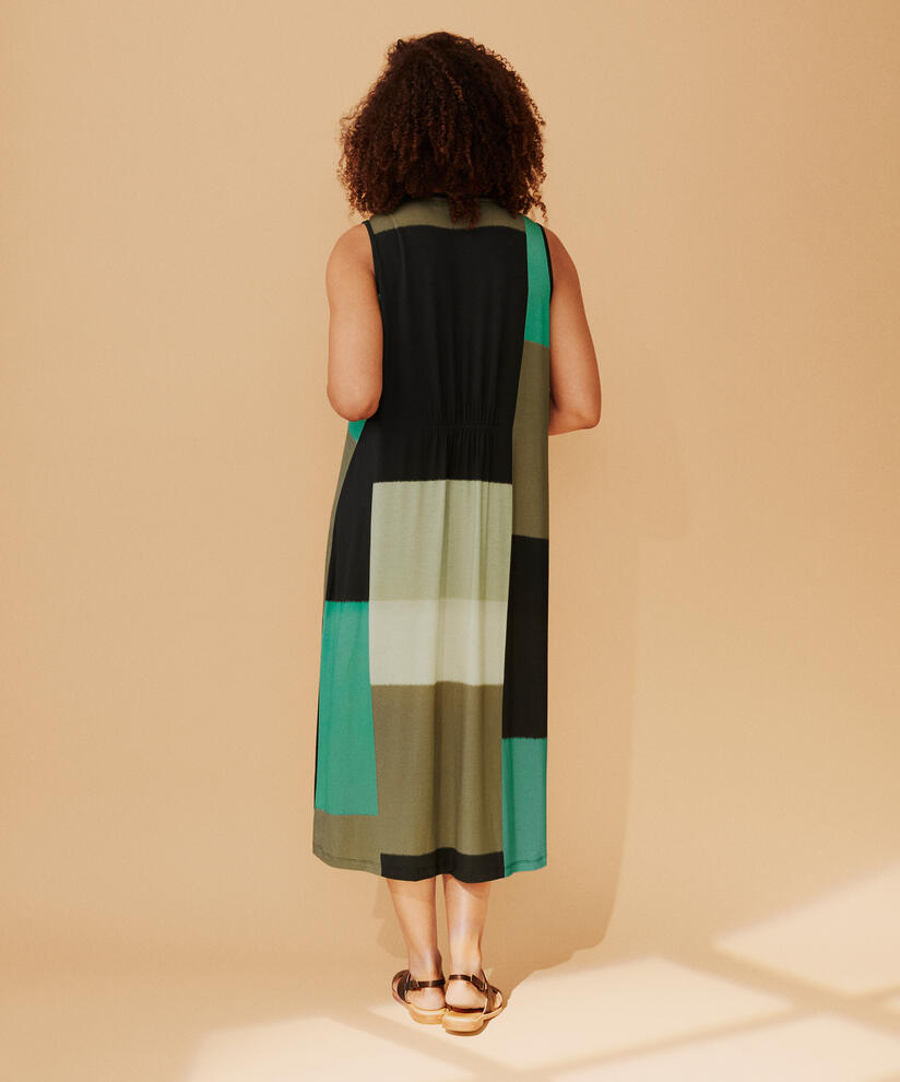 Octava JERSEY Dress, Green Spruce