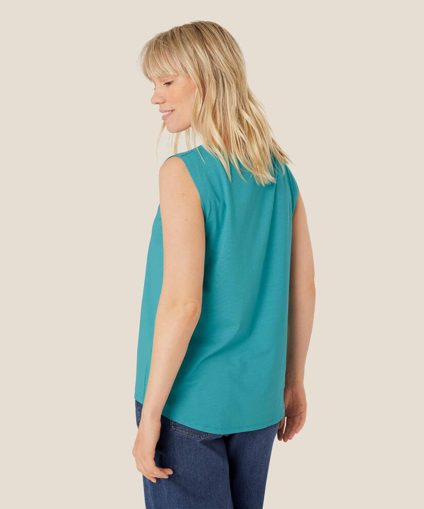 Elisa JERSEY Top, Teal
