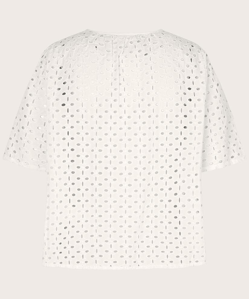 Doris Blouse, Cream