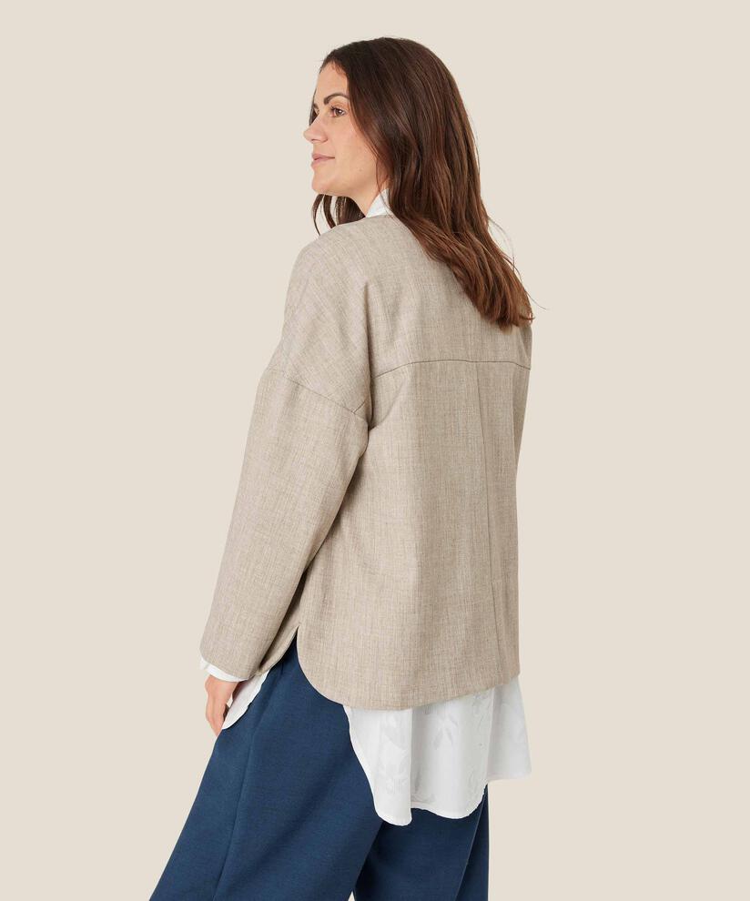 Journee Jacket, Beige melange