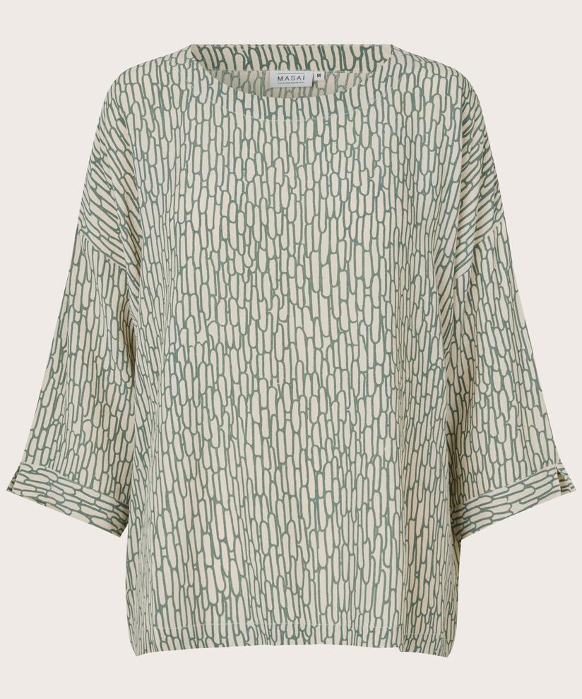 Becca Blouse, Balsam Green