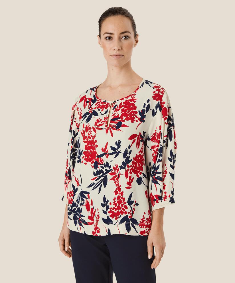 Ducilla Blouse, Whitecap
