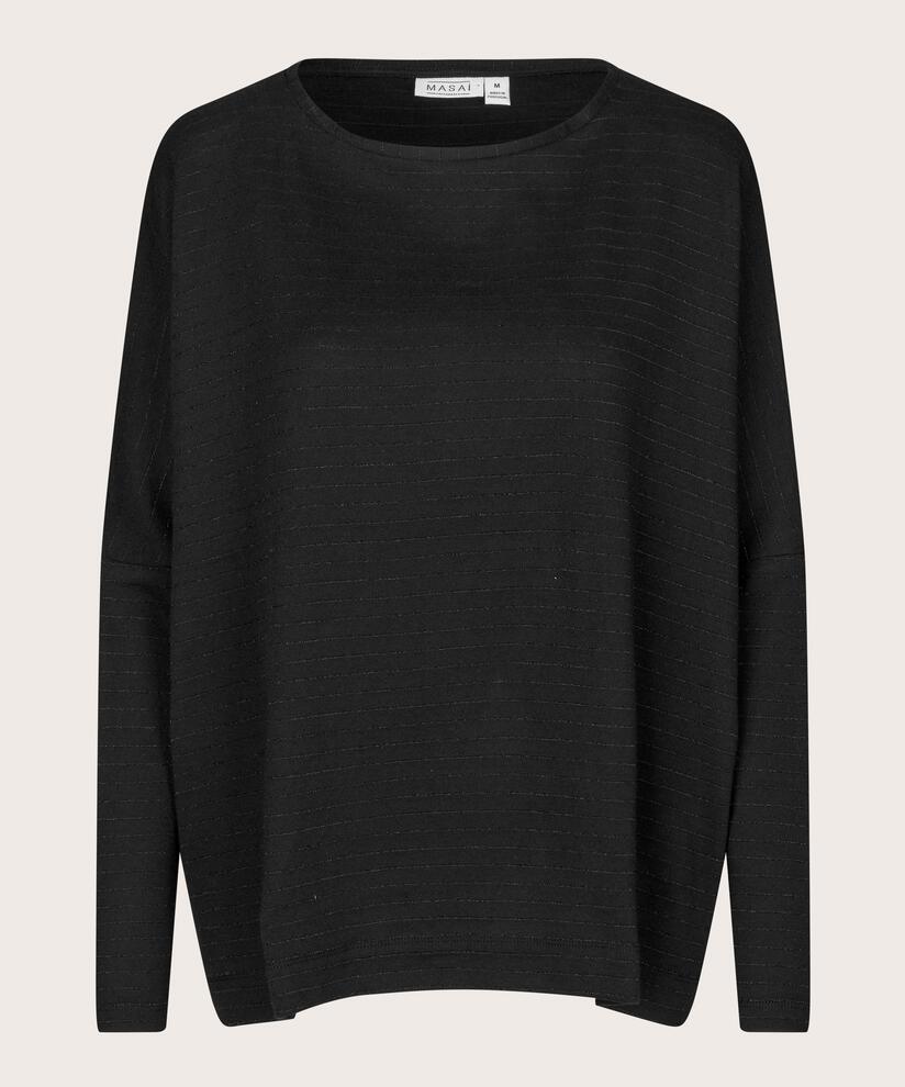 Barr JERSEY Top, Black