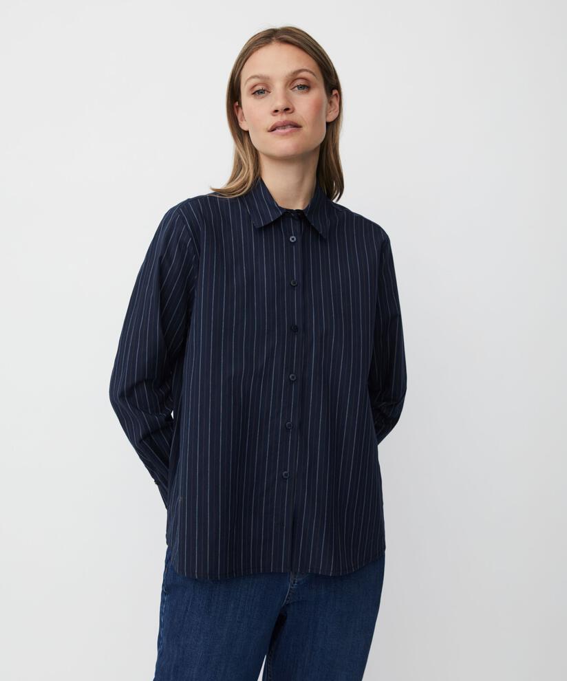 Imma Shirt, Navy Blazer
