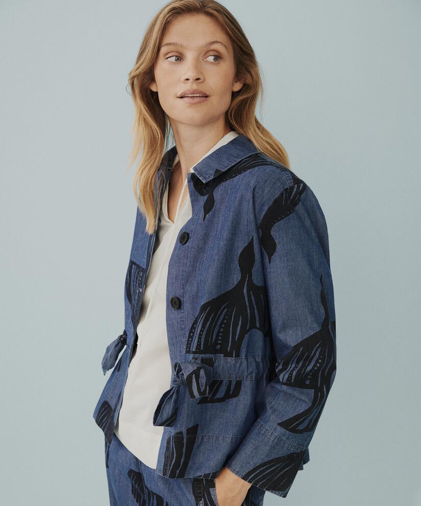 Jasmina Jacket, Dark Denim