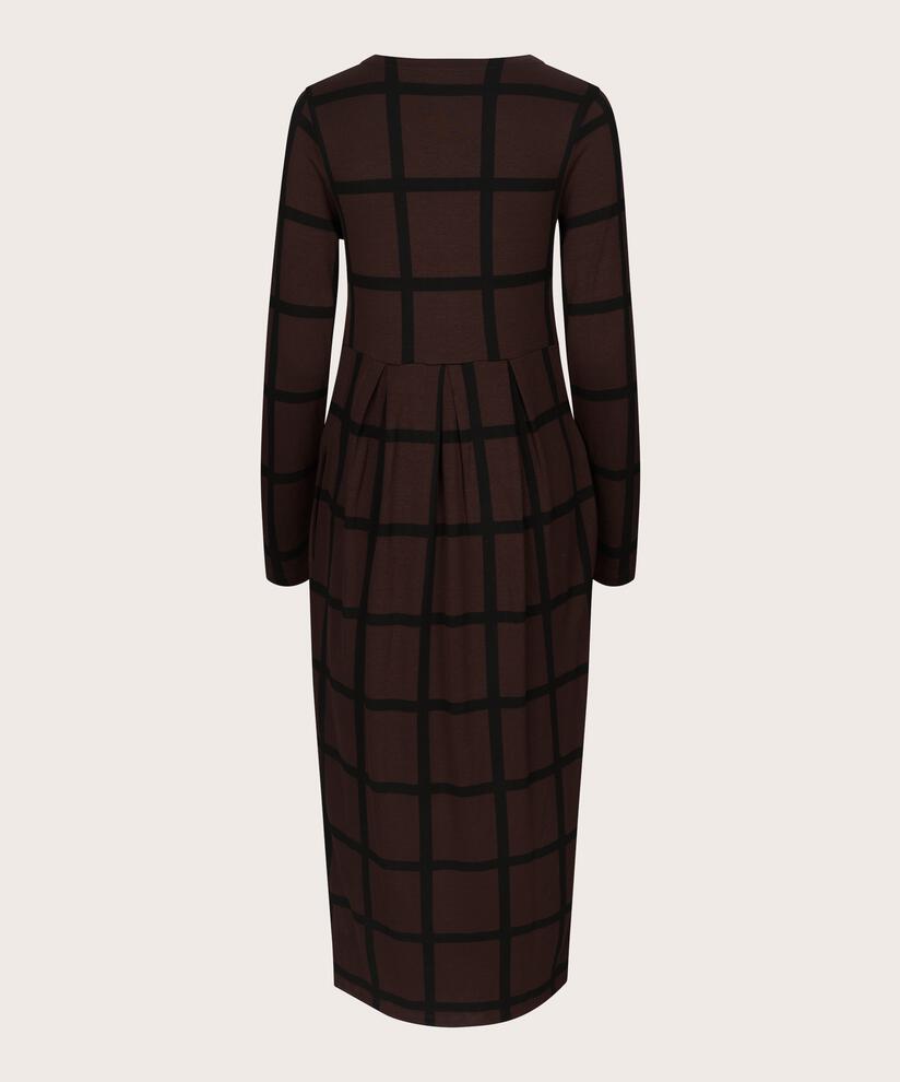 Nilana JERSEY Dress, Coffee Bean, hi-res