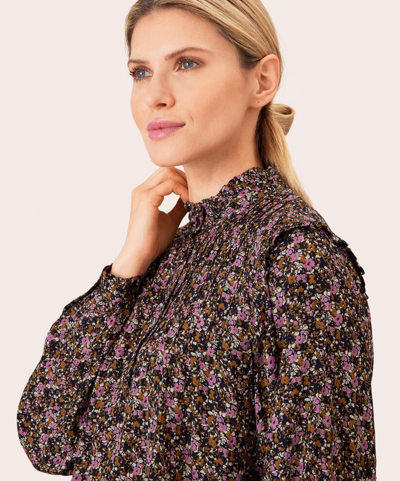 Bidun Blouse, Dusky Orchid