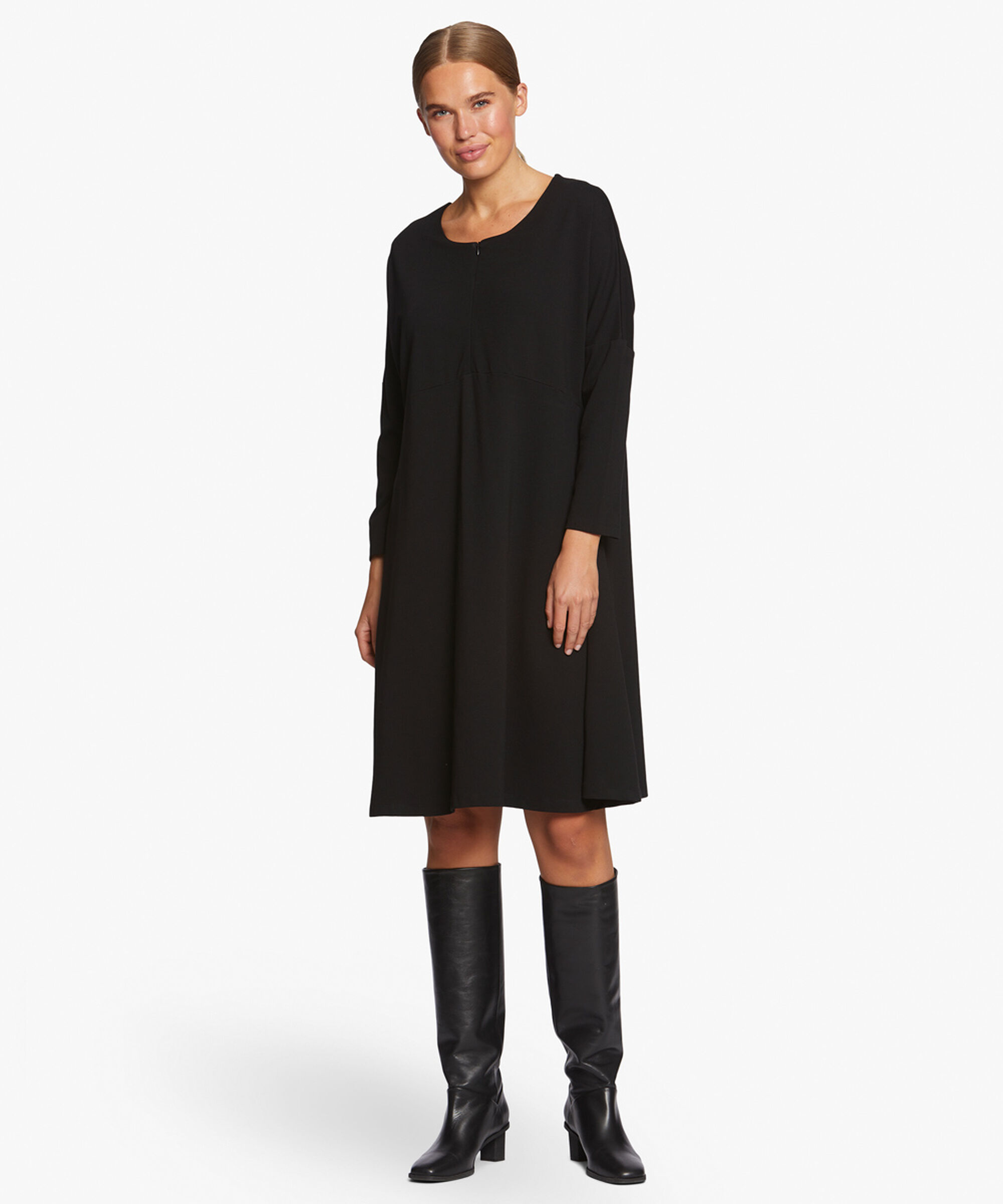 NABSA DRESS, Black