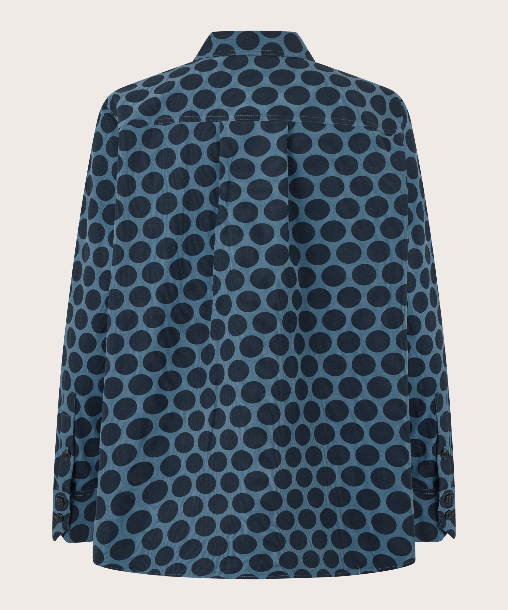 Indiba Shirt, Navy Blazer