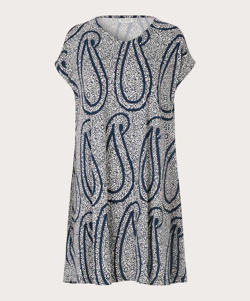 GINARA JERSEY TUNIC, Navy Blazer
