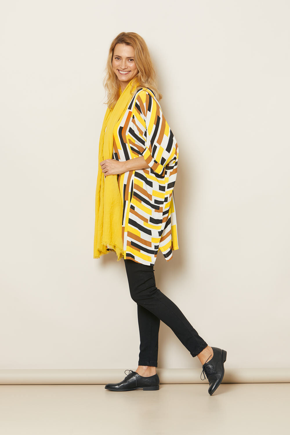 GALENE TUNIC, Cream gold