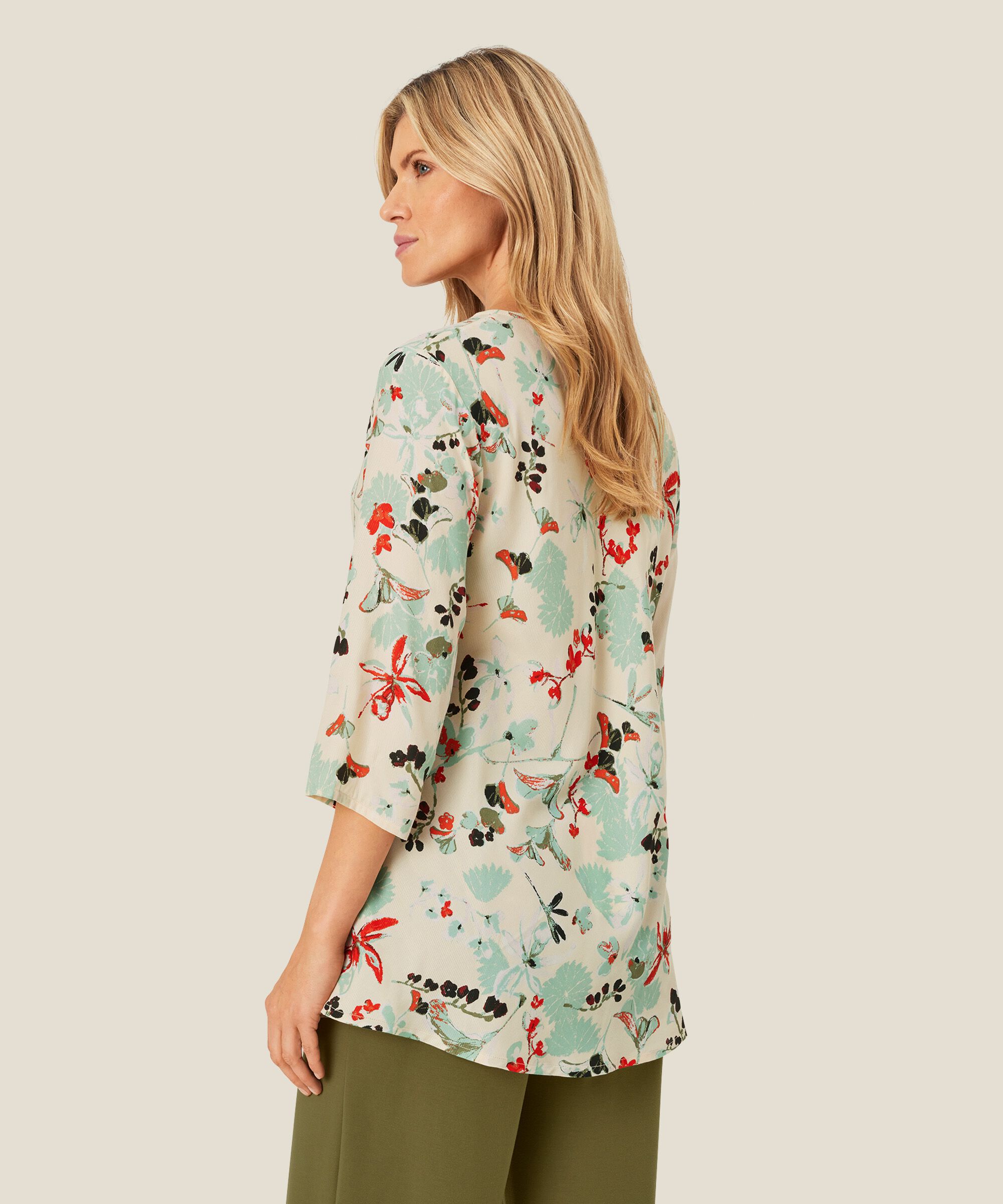 Kata Blouse, Frosty Green