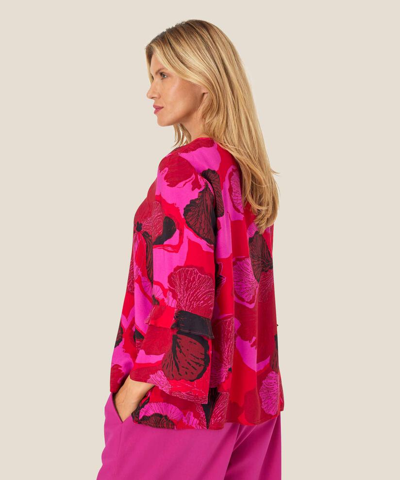 Bimelda Blouse, Haute Red