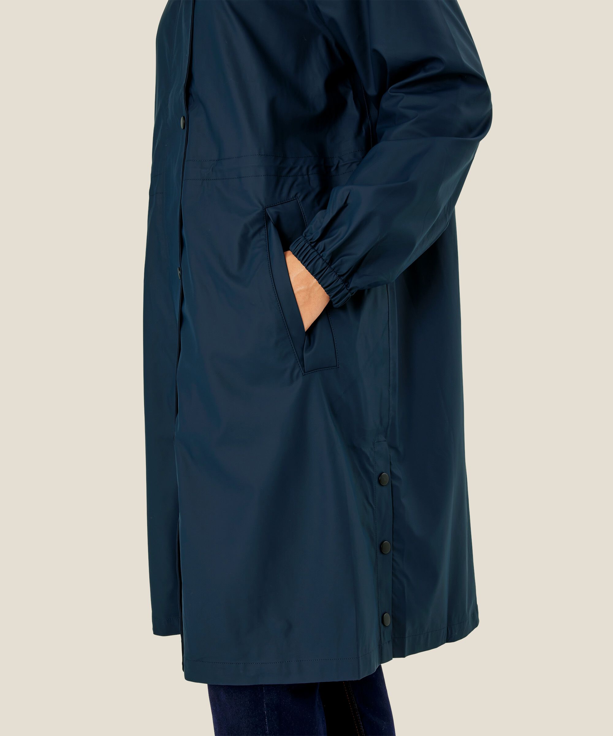 Terenna Rain Coat, Navy