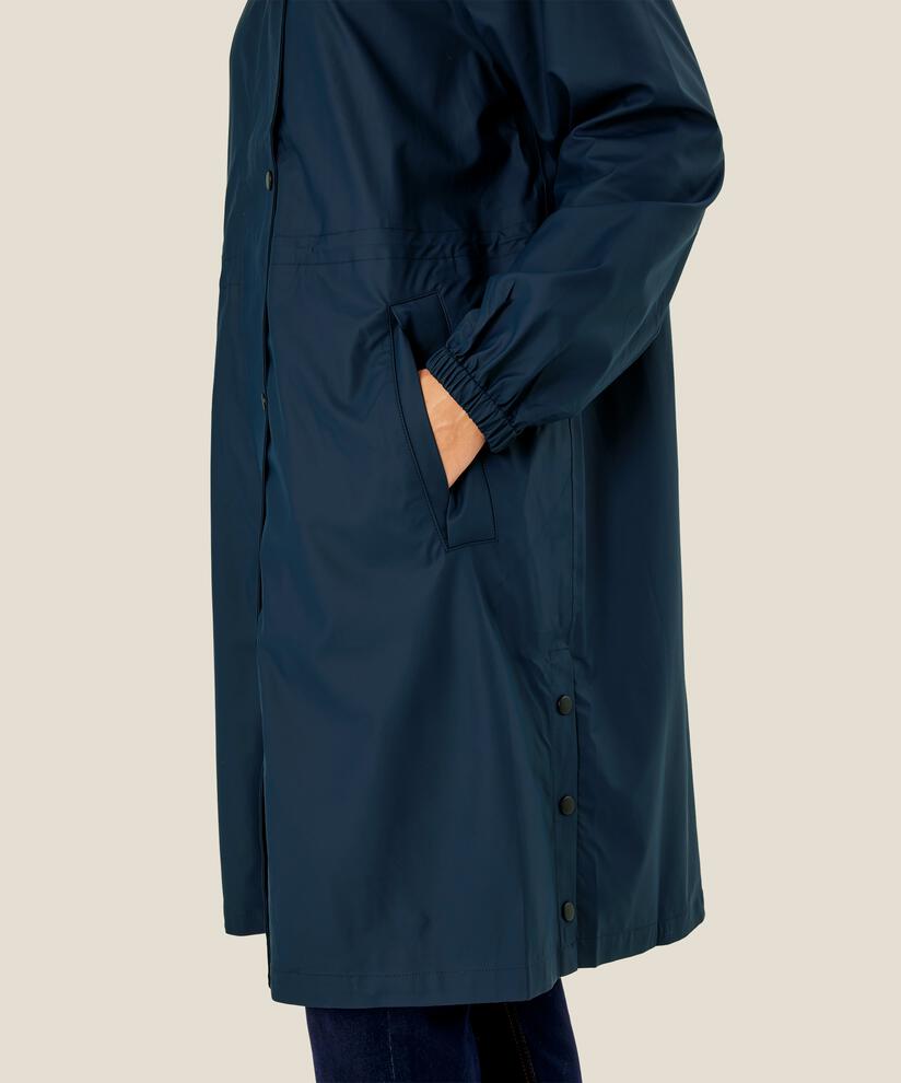 Terenna Rain Coat, Navy