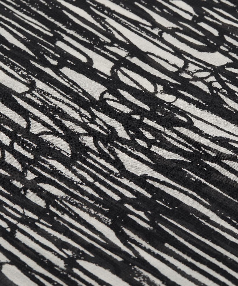 ALONG SCARF, Black