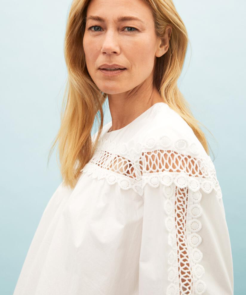 Dru Blouse, White