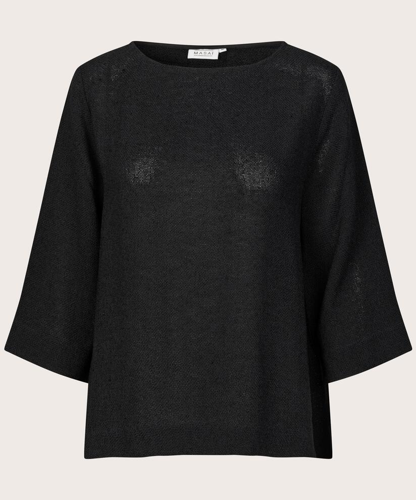 Dovinia Blouse, Black