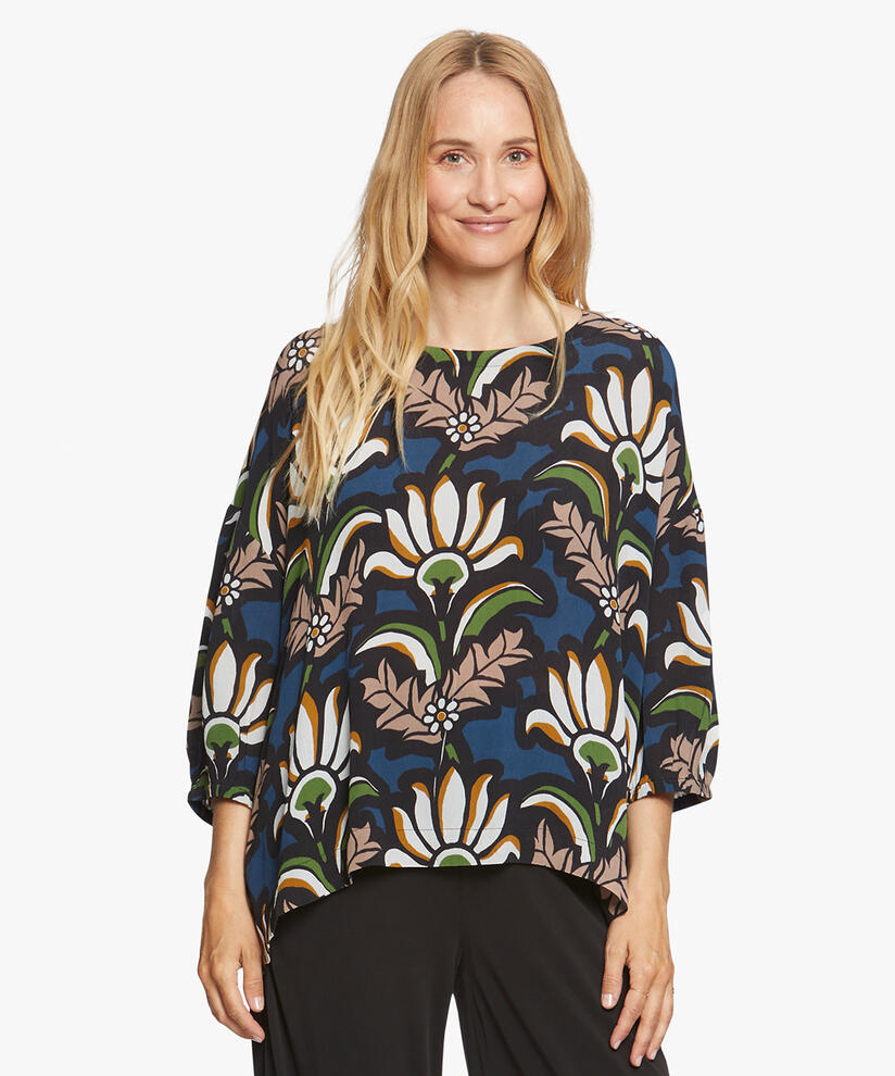BEATRIX TOP, Garden Green