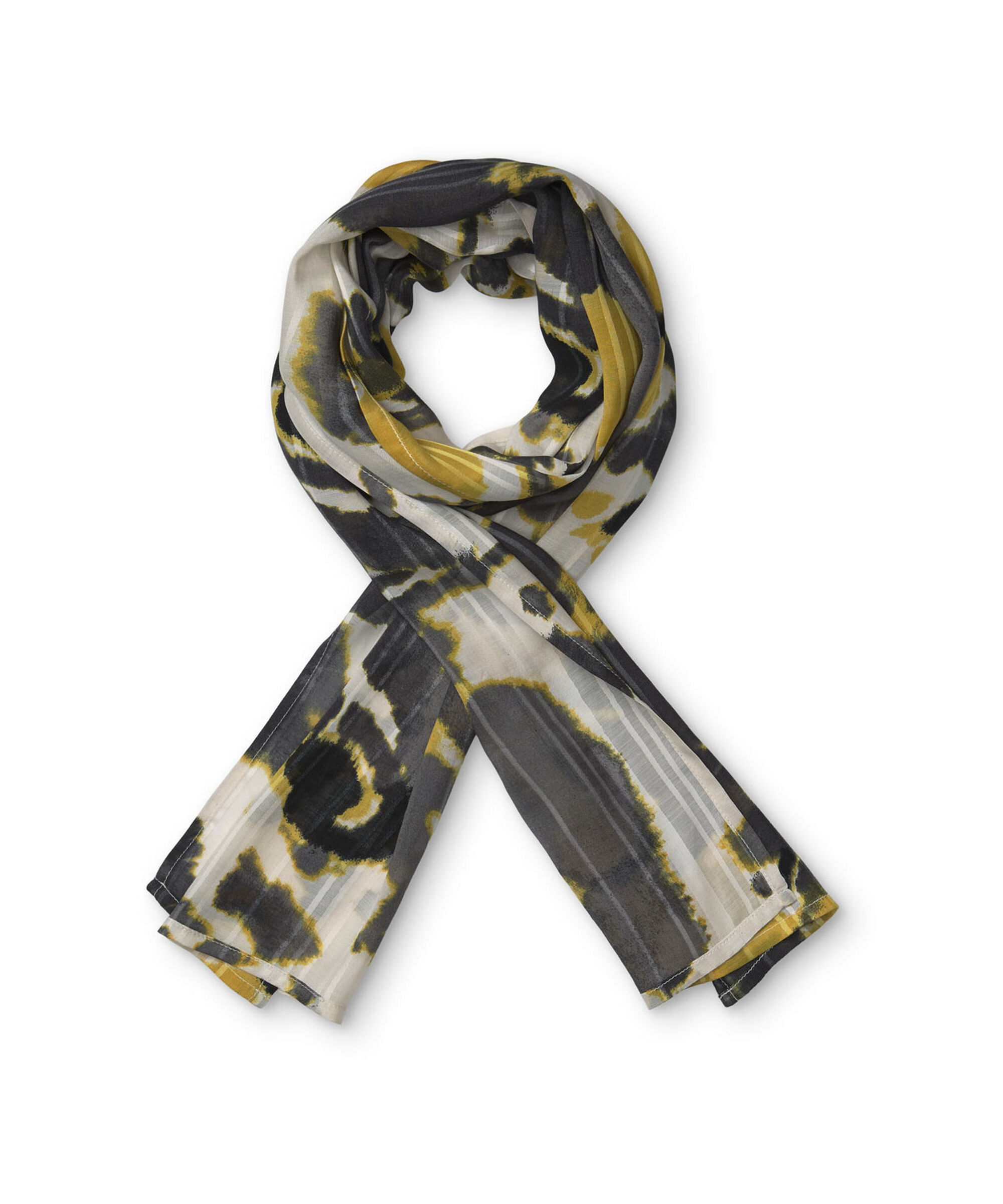 ALONG SCARF, Oil Yellow