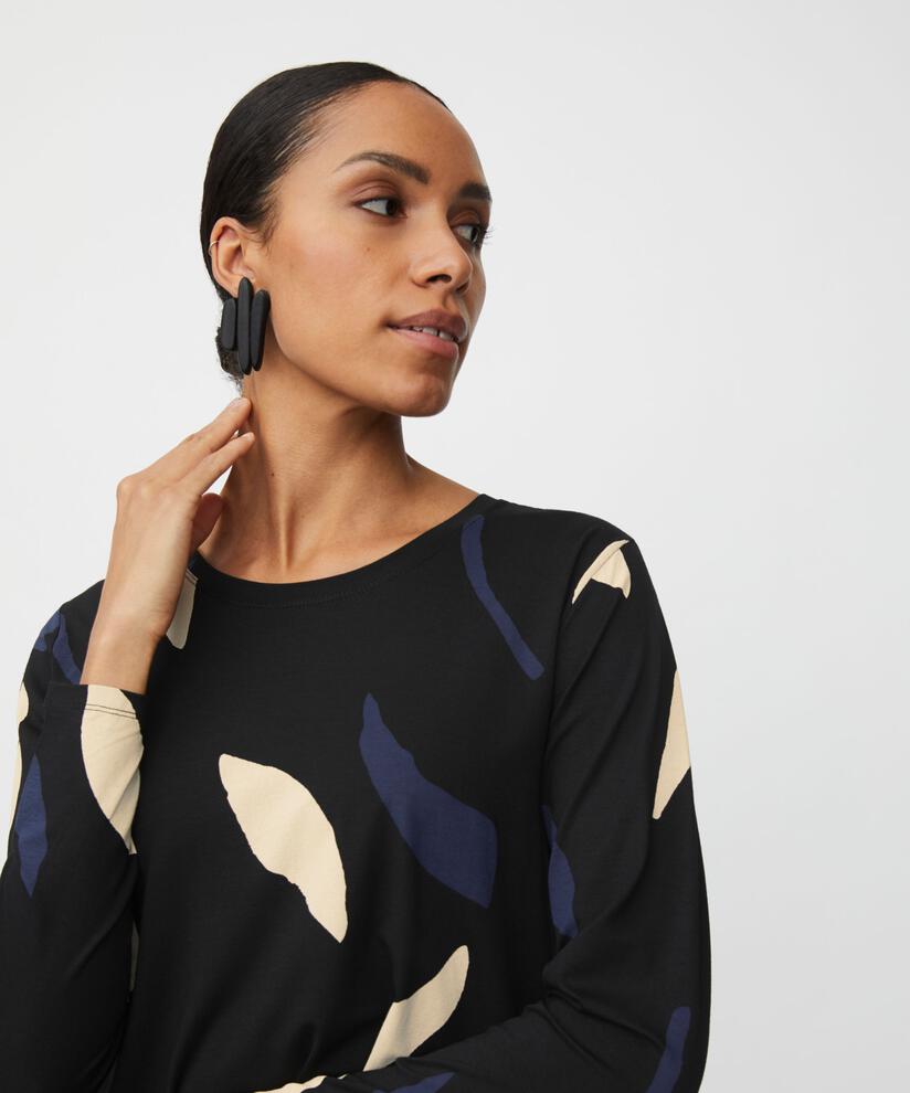 Badisna JERSEY Top, Navy Blazer